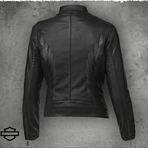 Harely-Davidson Wing Back Coated Jacket